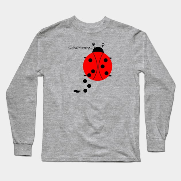 Global Warming Long Sleeve T-Shirt by L'Appel du Vide Designs by Danielle Canonico